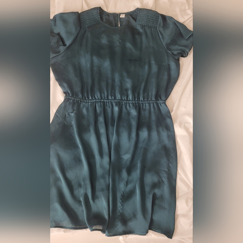 Old Navy forest green dress